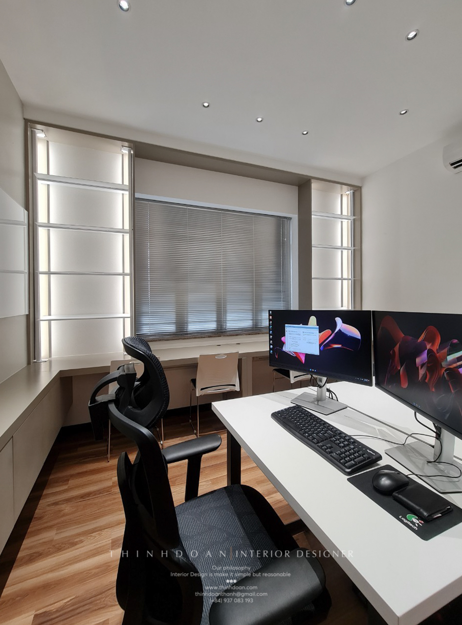 THE FRAME · 3A3AS 工作空间丨越南胡志明市丨Thinh Doan-18