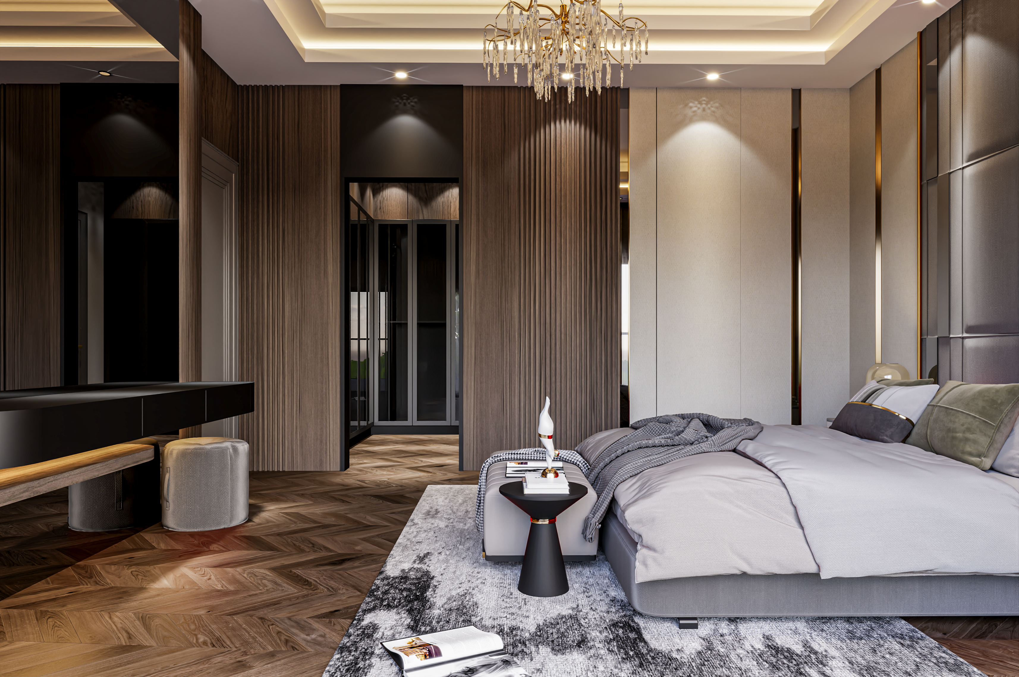 H. D. Bedroom - İnterior Design-6