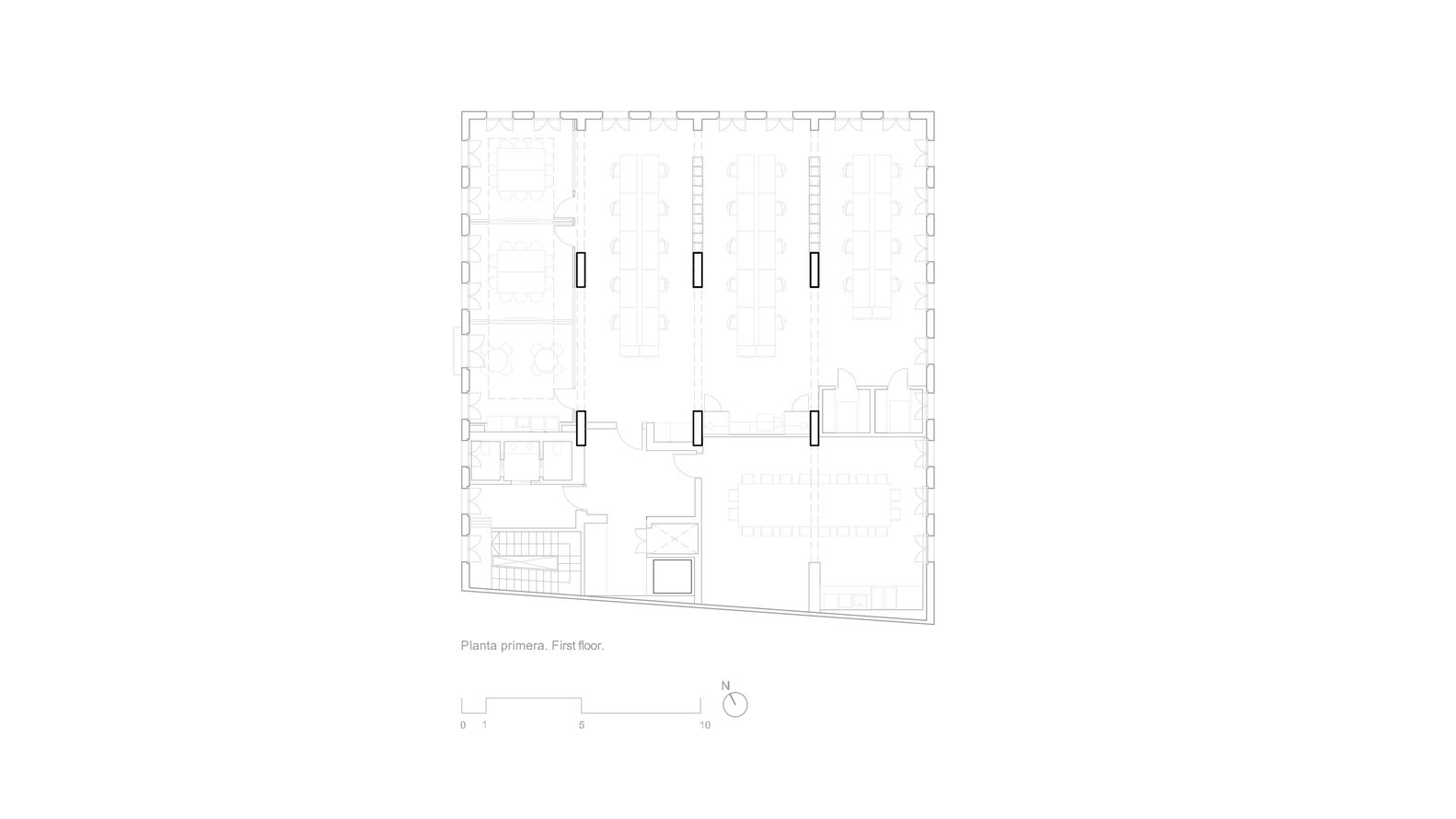 波菲尔基金会办公室丨西班牙巴塞罗那丨GCA Architects-11