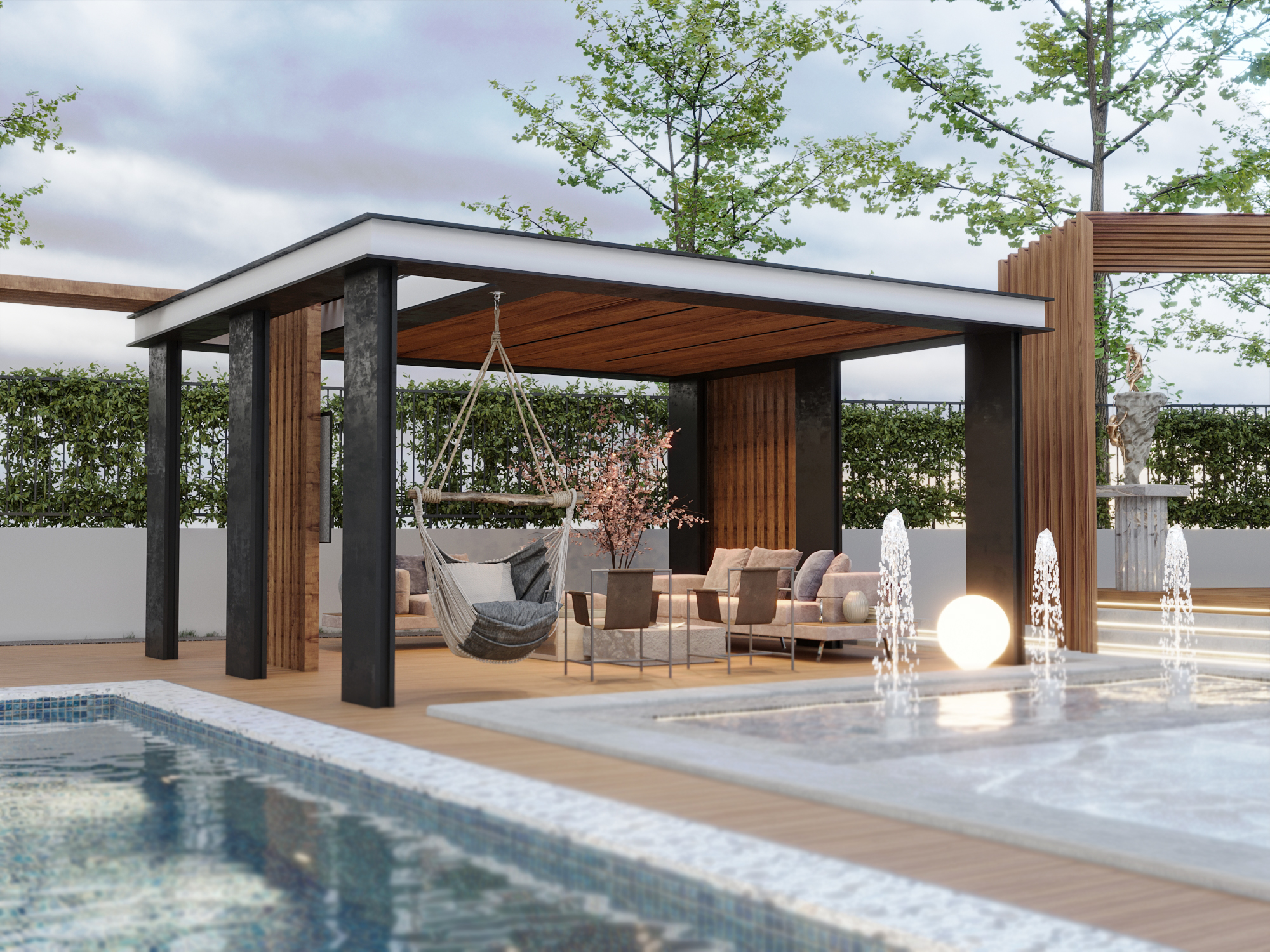 villa private landscape-1