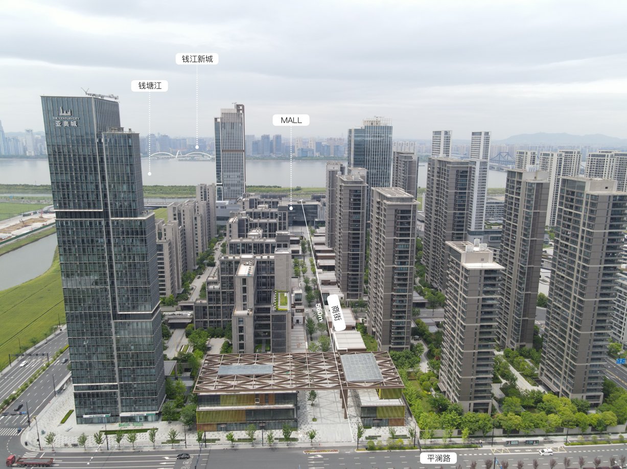 杭州亚奥万象天地景观提升:让自然回归，让生活回归 丨中国杭州丨风物营造-3