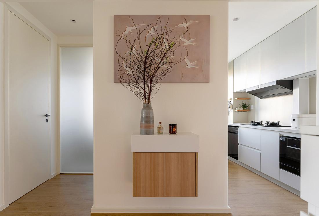 67㎡小家靠旋转电视墙,变出N种生活场景-38