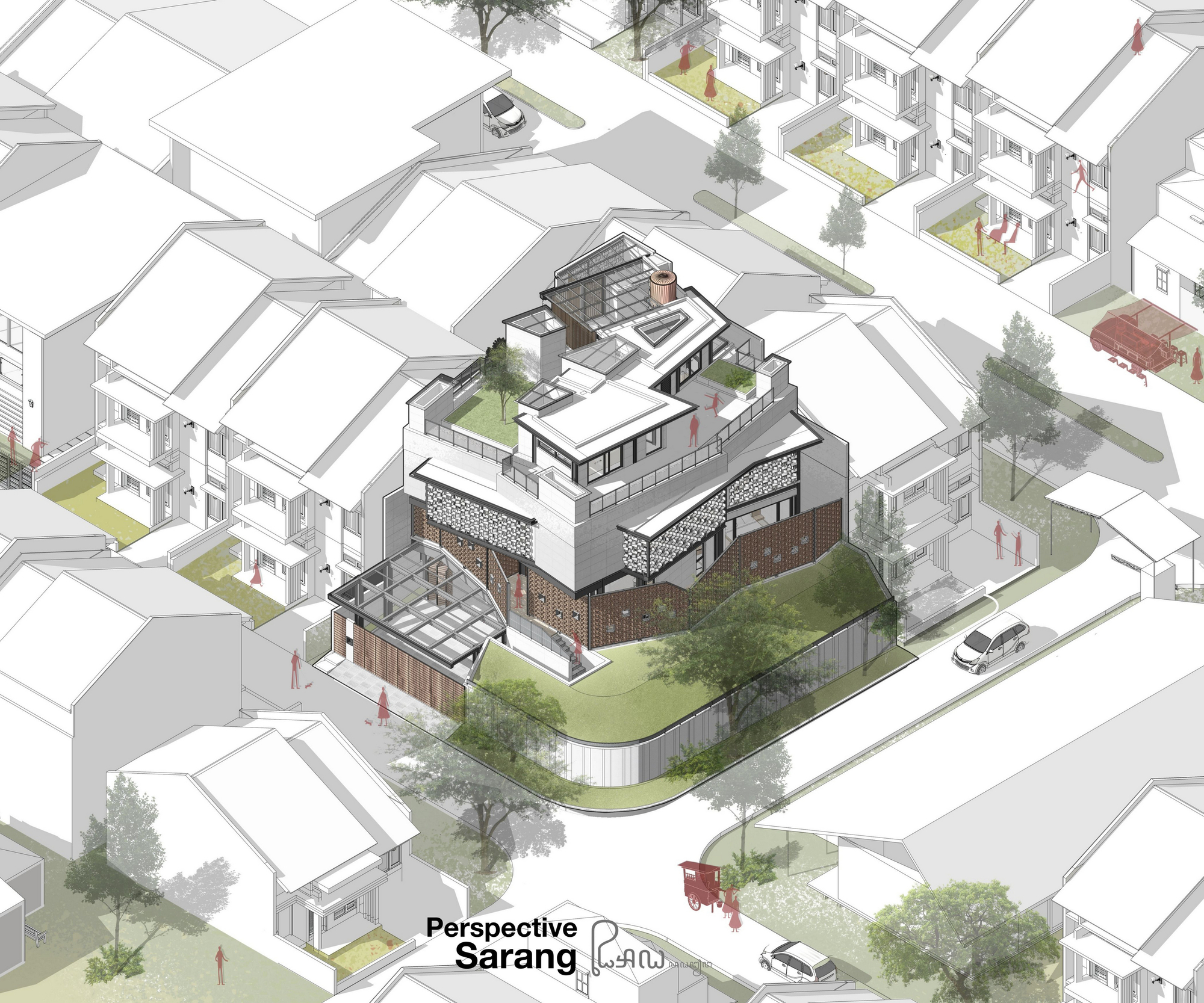 萨朗鸟巢屋丨印度丨Realrich Architecture Workshop-50