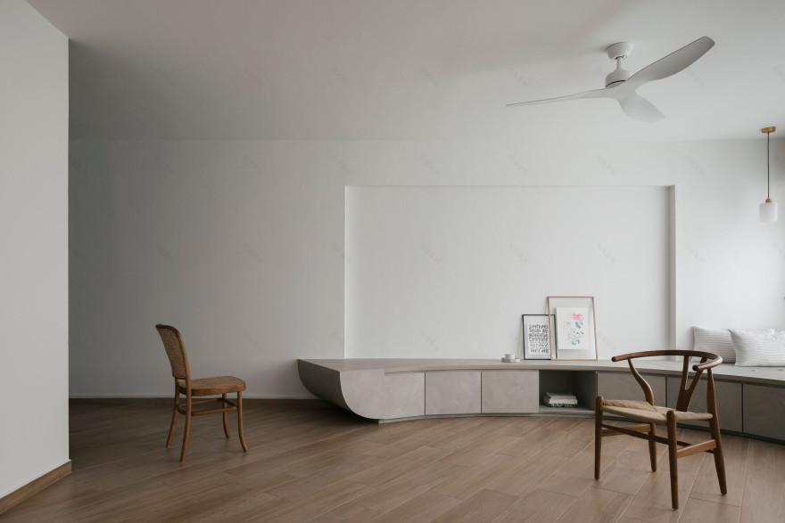 新加坡弧形公寓丨Singapore丨Metre Architects-9