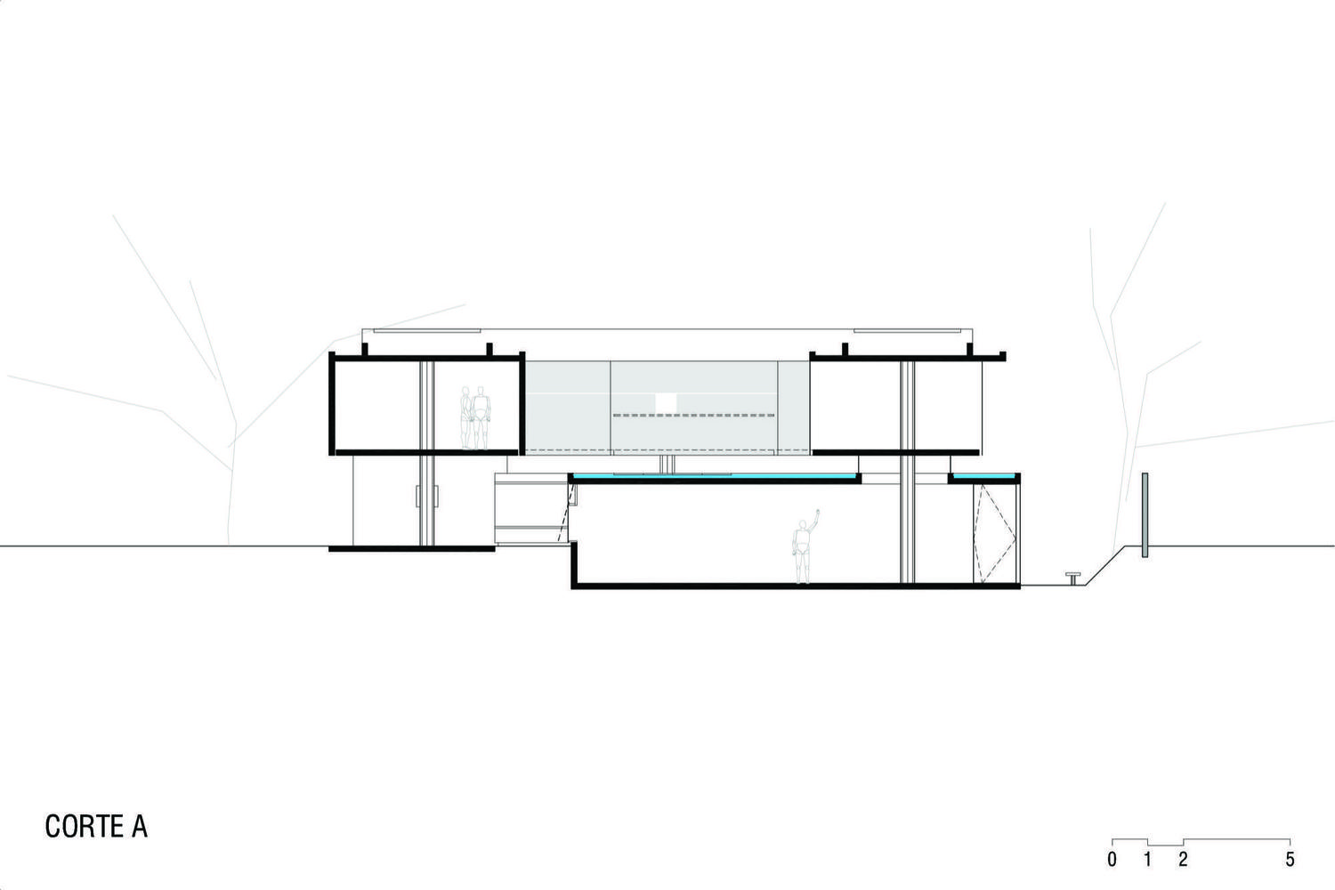 巴西奥兰蒂亚住宅 · 共生设计展现居住与工作空间-56