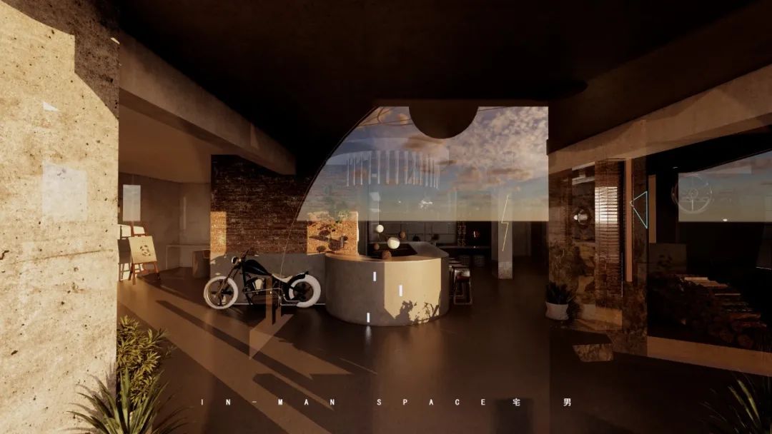 内江宅男办公室 | 现代演绎,极简共融-60