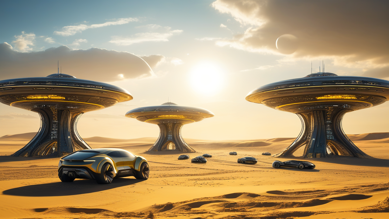 未来科技 荒漠之城-3