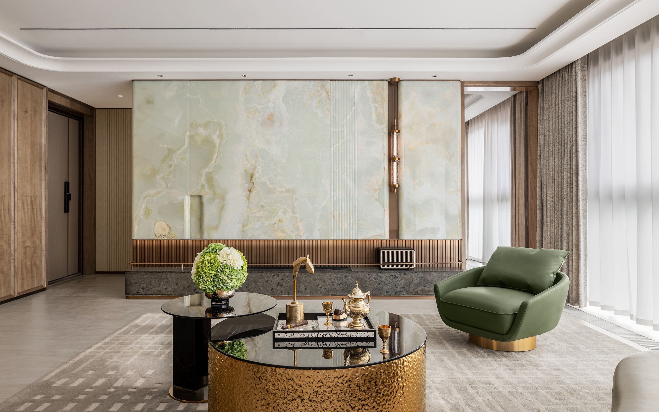 卓瑞地产·悦麓华著160㎡样板间丨中国芜湖丨深圳市伊派室内设计有限公司-7