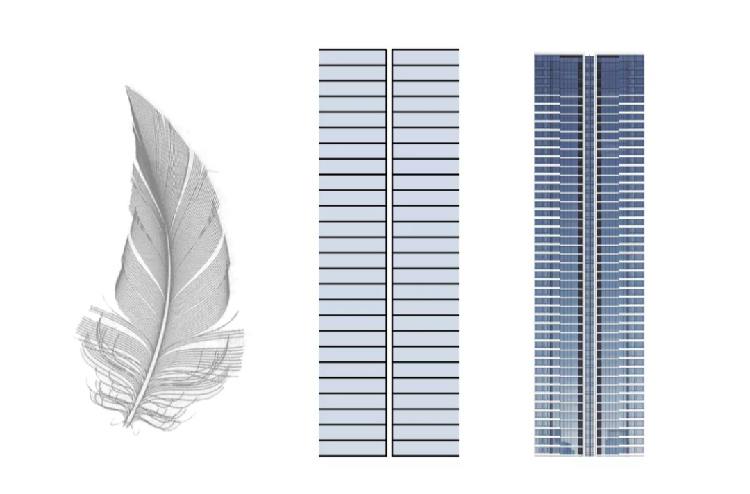 重庆凯德九章 | 羽毛形态的建筑设计-47