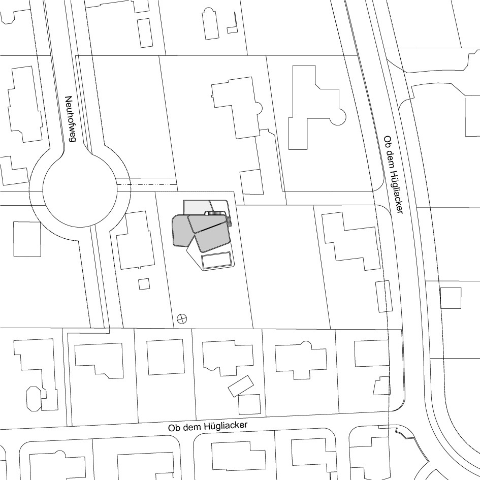 瑞士 Neuhofweg 住宅 | 混凝土与光影的雕塑艺术-19