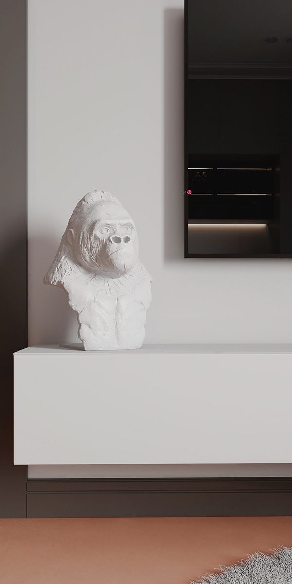 48㎡小空间公寓设计 超有感觉！-3