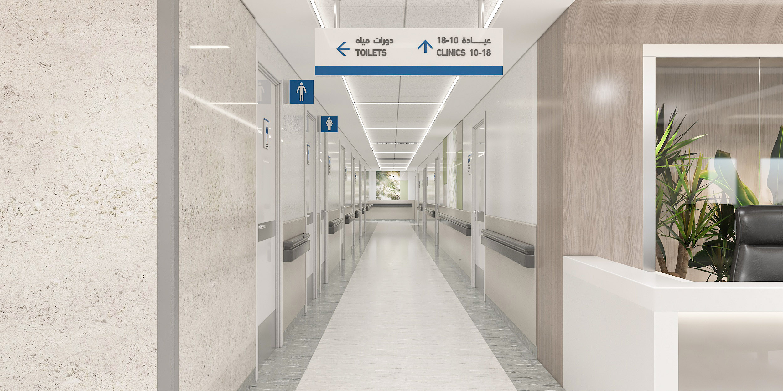 King Fahad Specialist Hospital 门诊楼丨沙特阿拉伯丨Nada almogarry-9