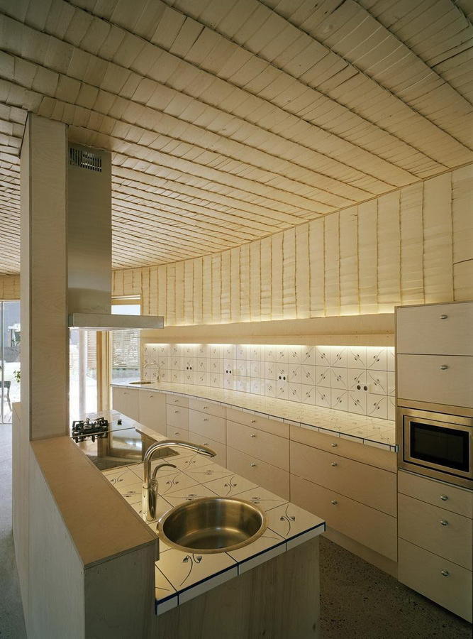 芬兰螺旋形住宅——独特空间与光照处理-10