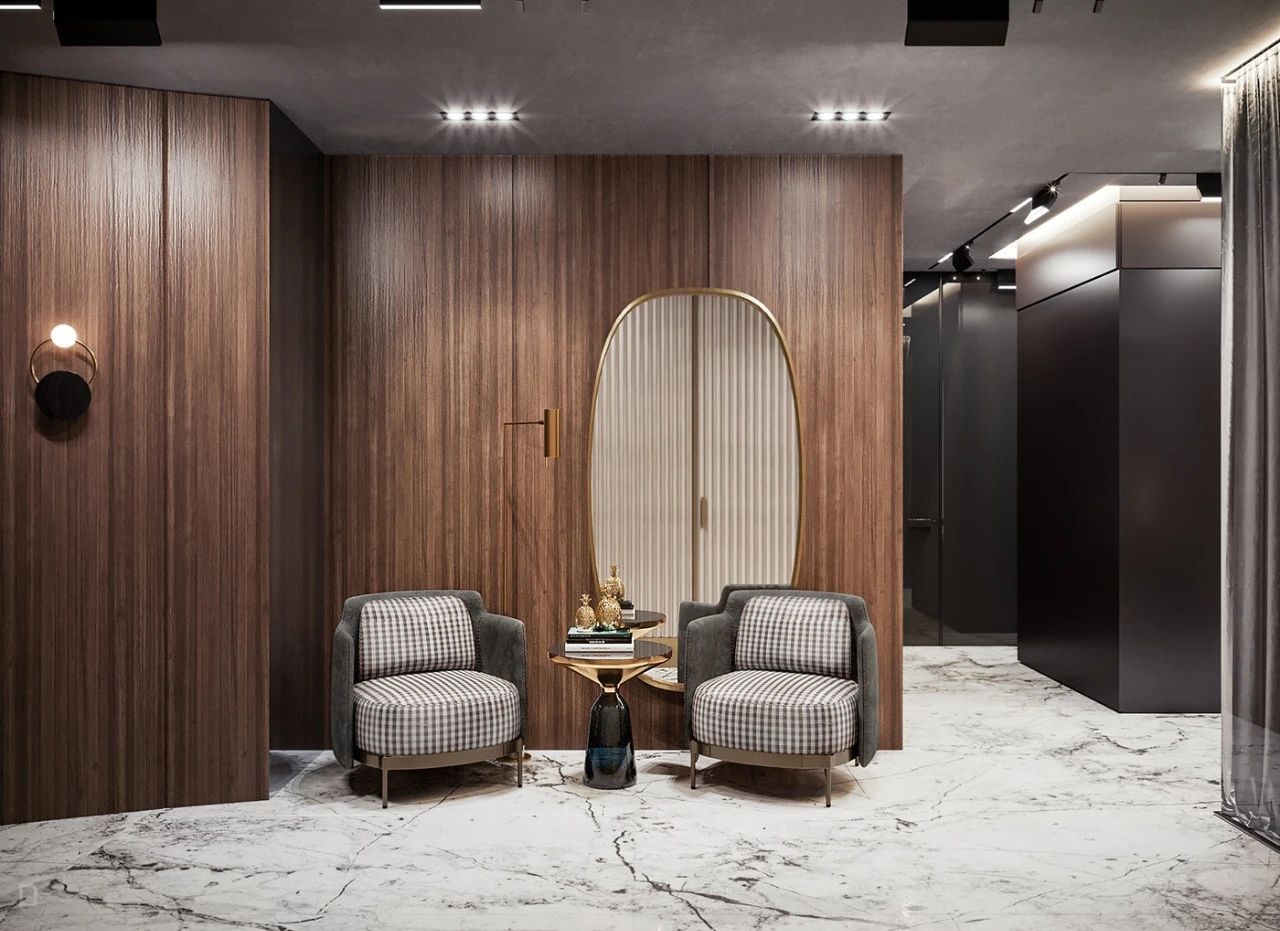 现代简约玄关设计-104