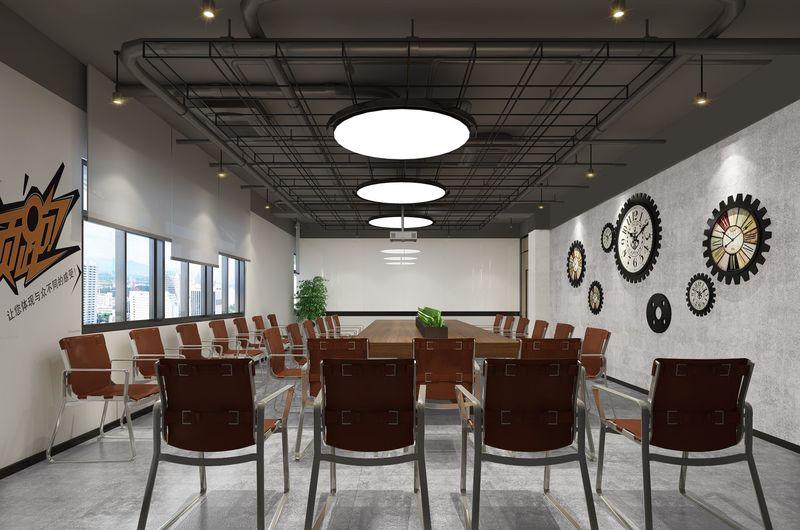 广州乐博士教育装备LOFT风办公室设计，复古与现代的完美融合-18