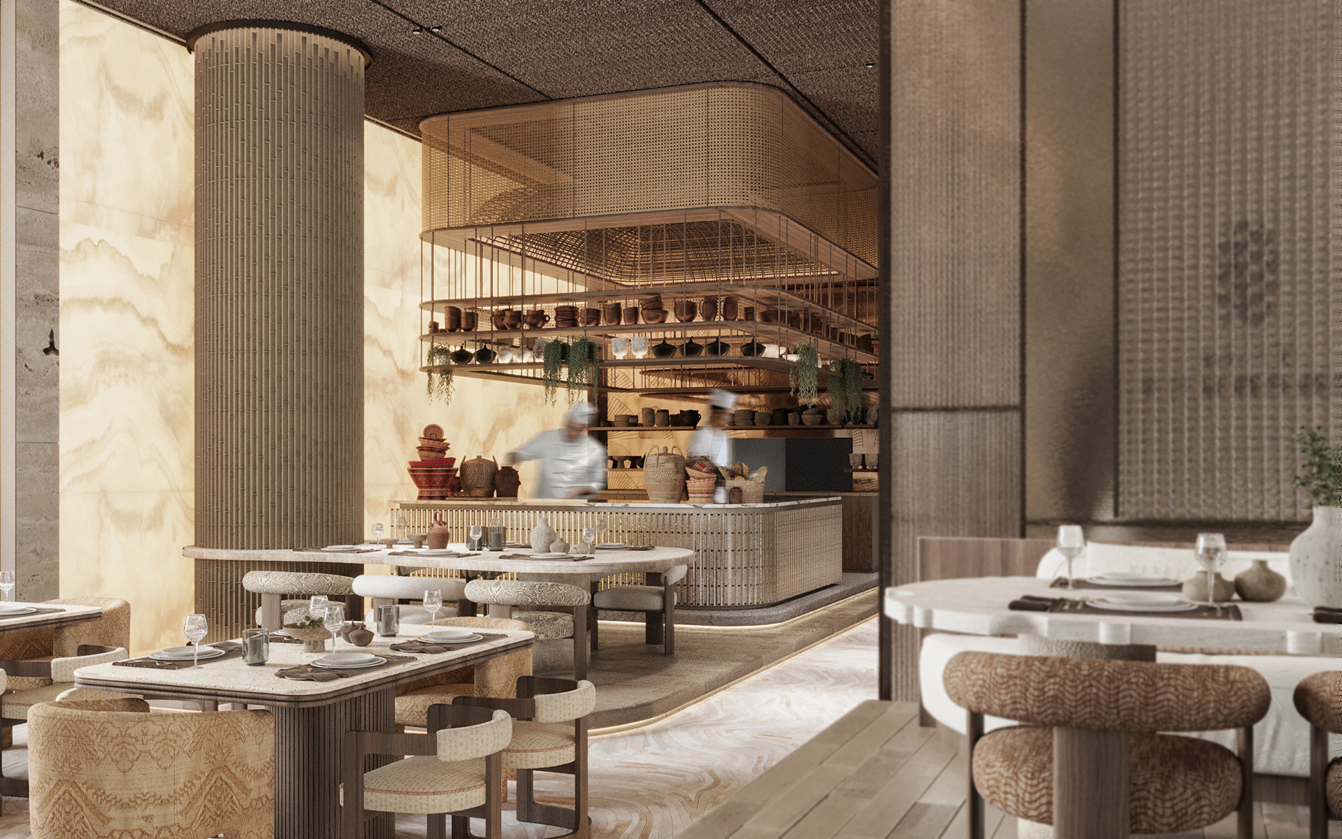 椰子别墅餐厅丨United Arab EmiratesDubai丨Alchemy,MF and associates-13