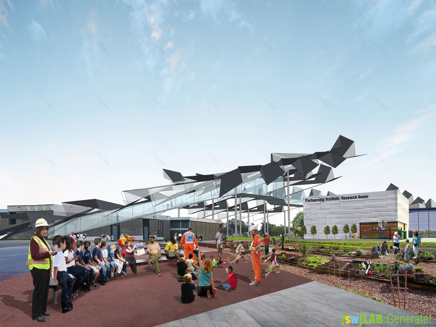 SW 实验室 NZE 杂交生态系统 | 打造零能耗户外学习空间-0