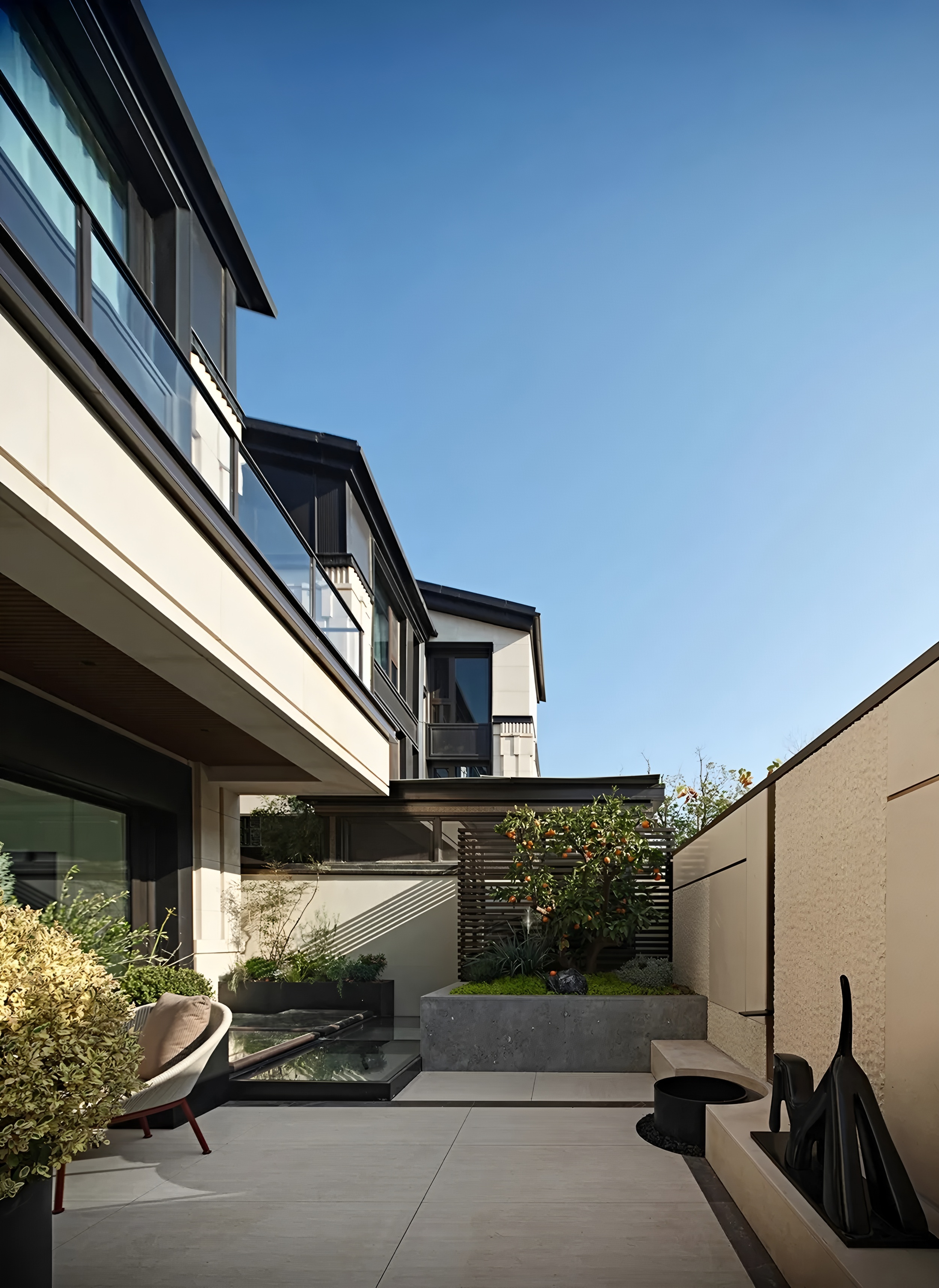 南京536㎡简约别墅丨中国南京丨观享际SKH室内设计-75