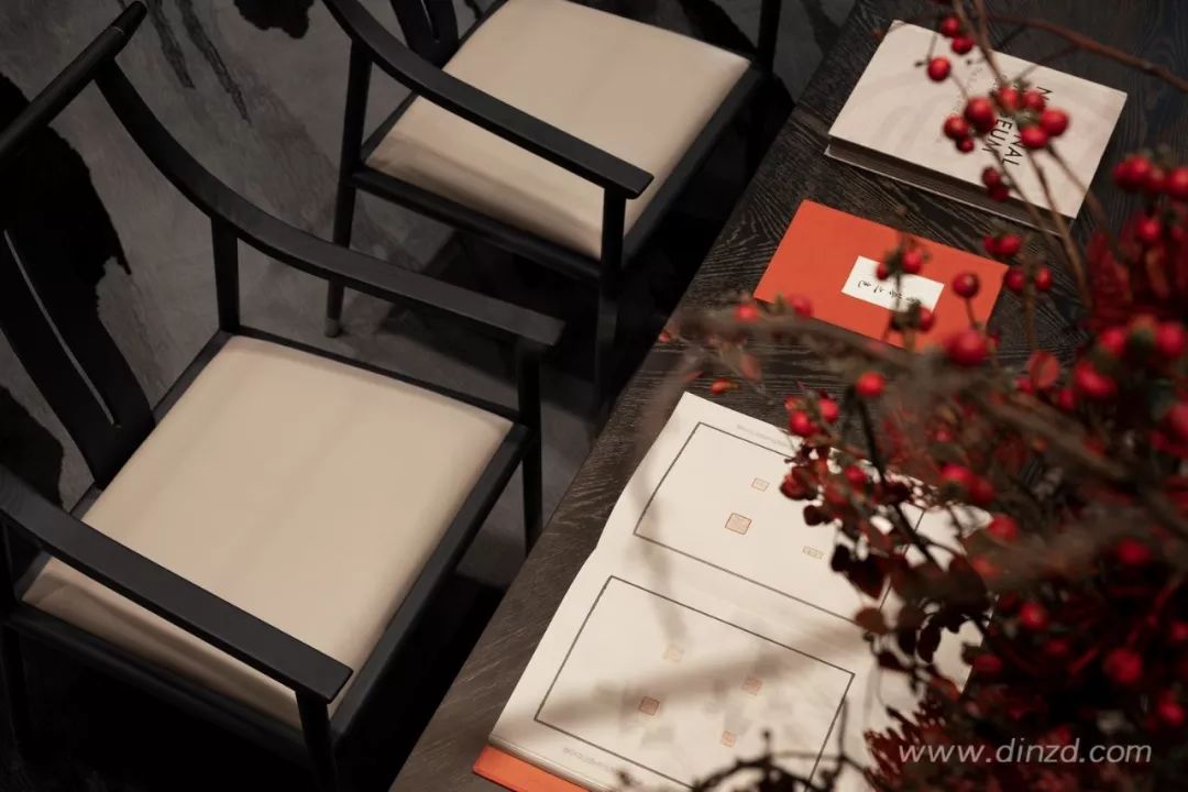 天津津门大院售楼处 | 古韵墨色与现代材质的完美融合-36