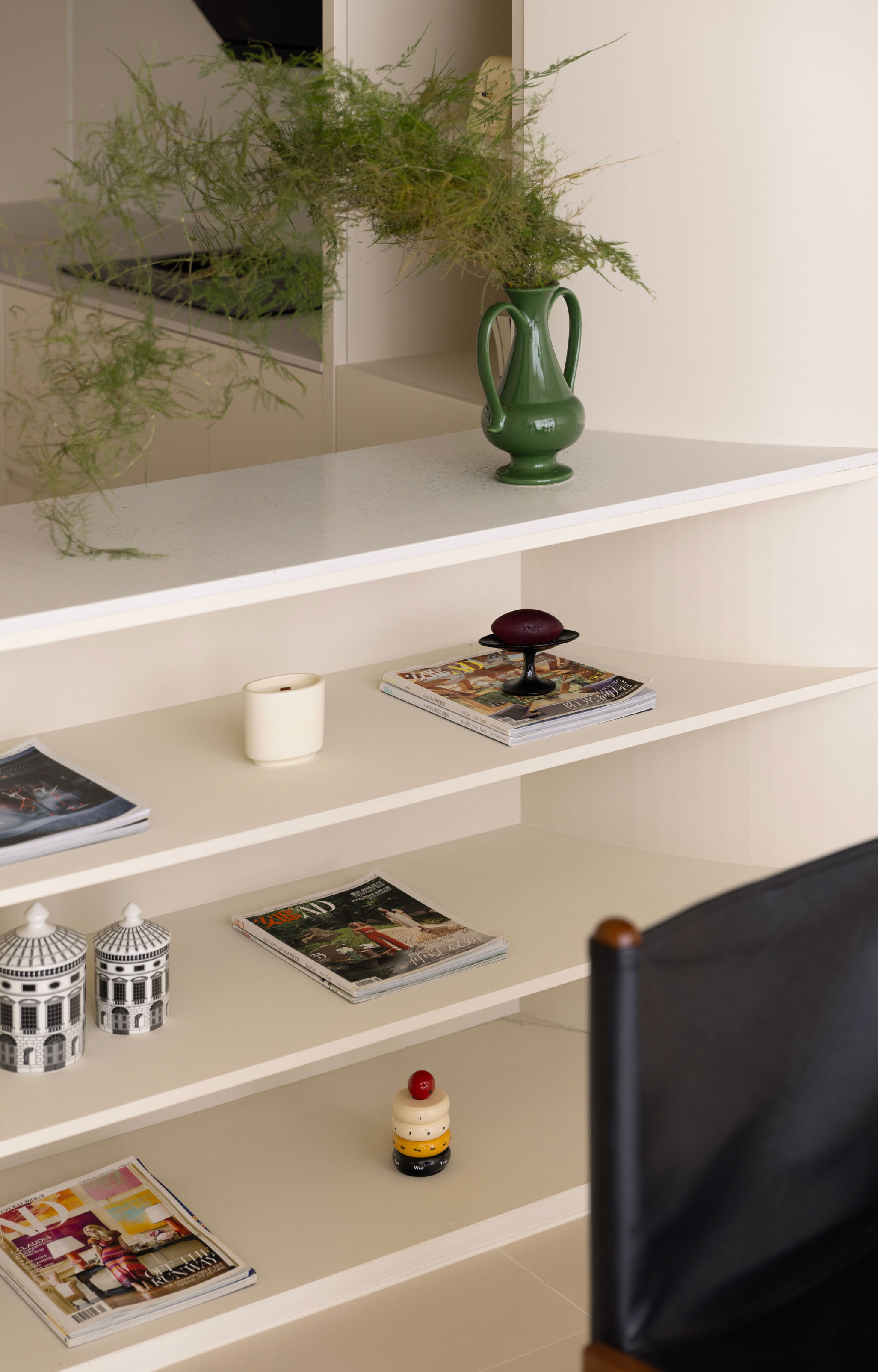 轻中古奶油色 loft 公寓设计丨中国杭州-19