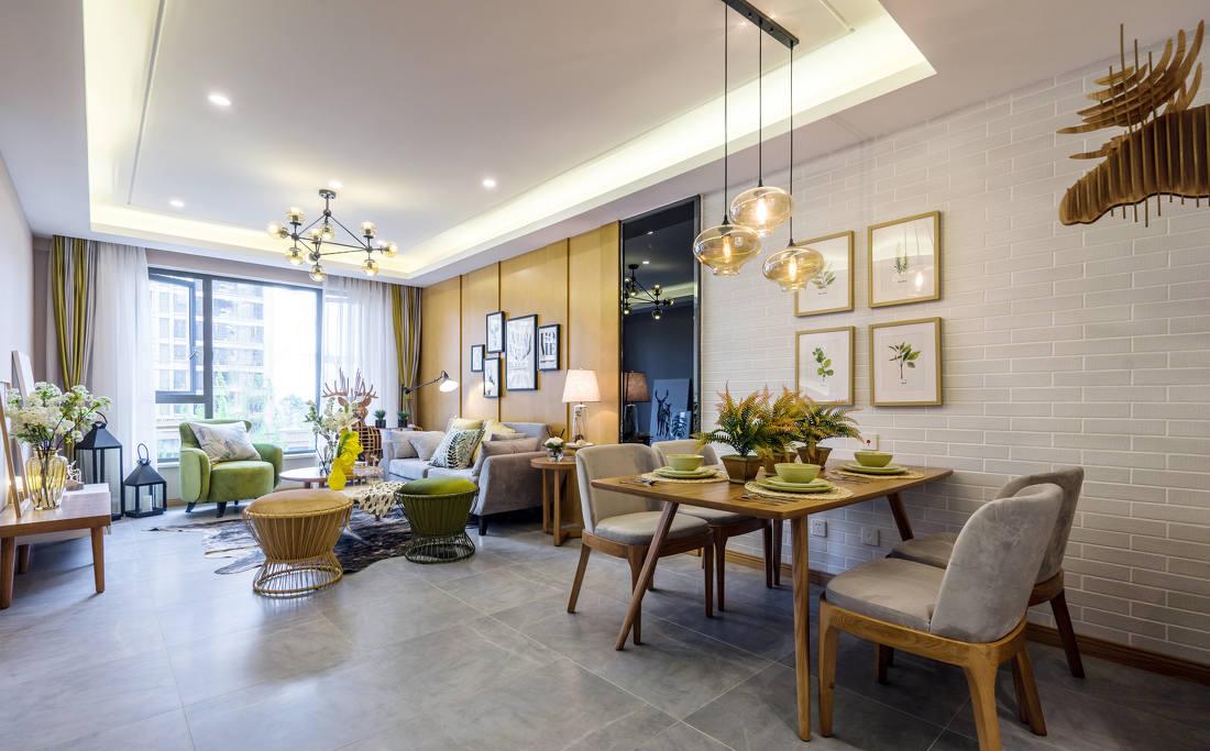 
三口之家现代风---设计师刘海明 -4