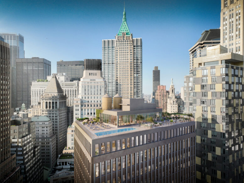 New Renderings Revealed 55 Broad Street's Residential Conversion in Financial District, Manhattan - New York YIMBY-0