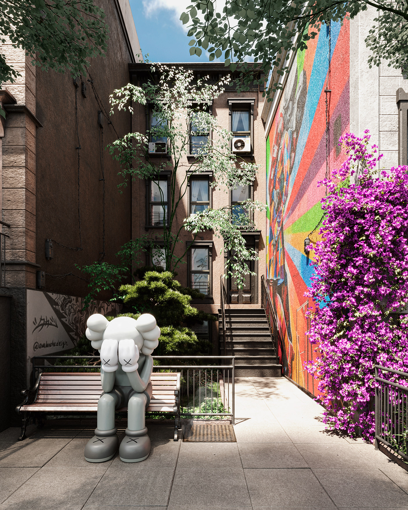 春意纽约 · Anastasiya Gushchina 的公寓设计丨美国纽约丨Arq. Oscar Pastor-12