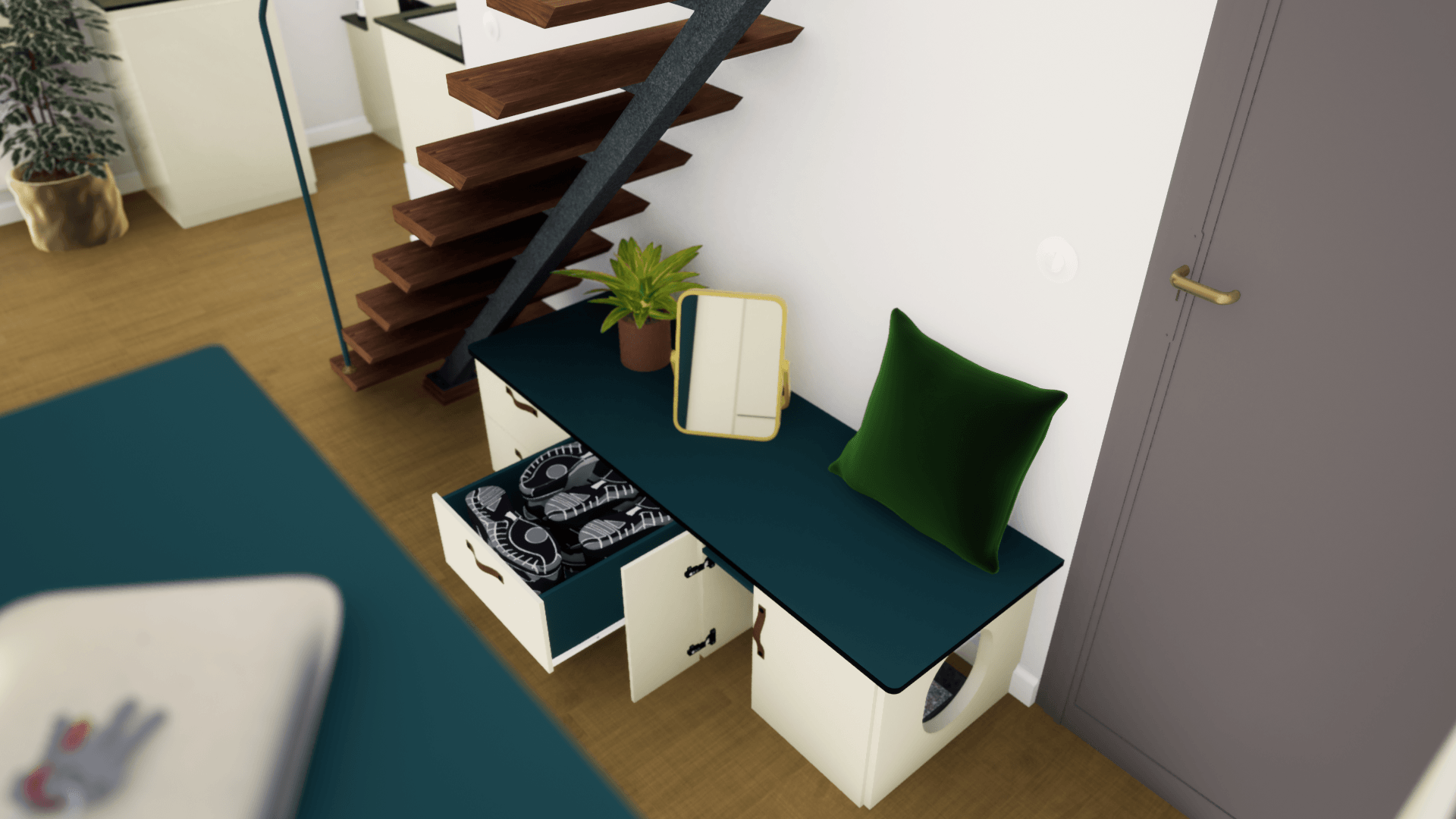 巴黎某公寓改造项目丨法国巴黎丨文本未提及-5