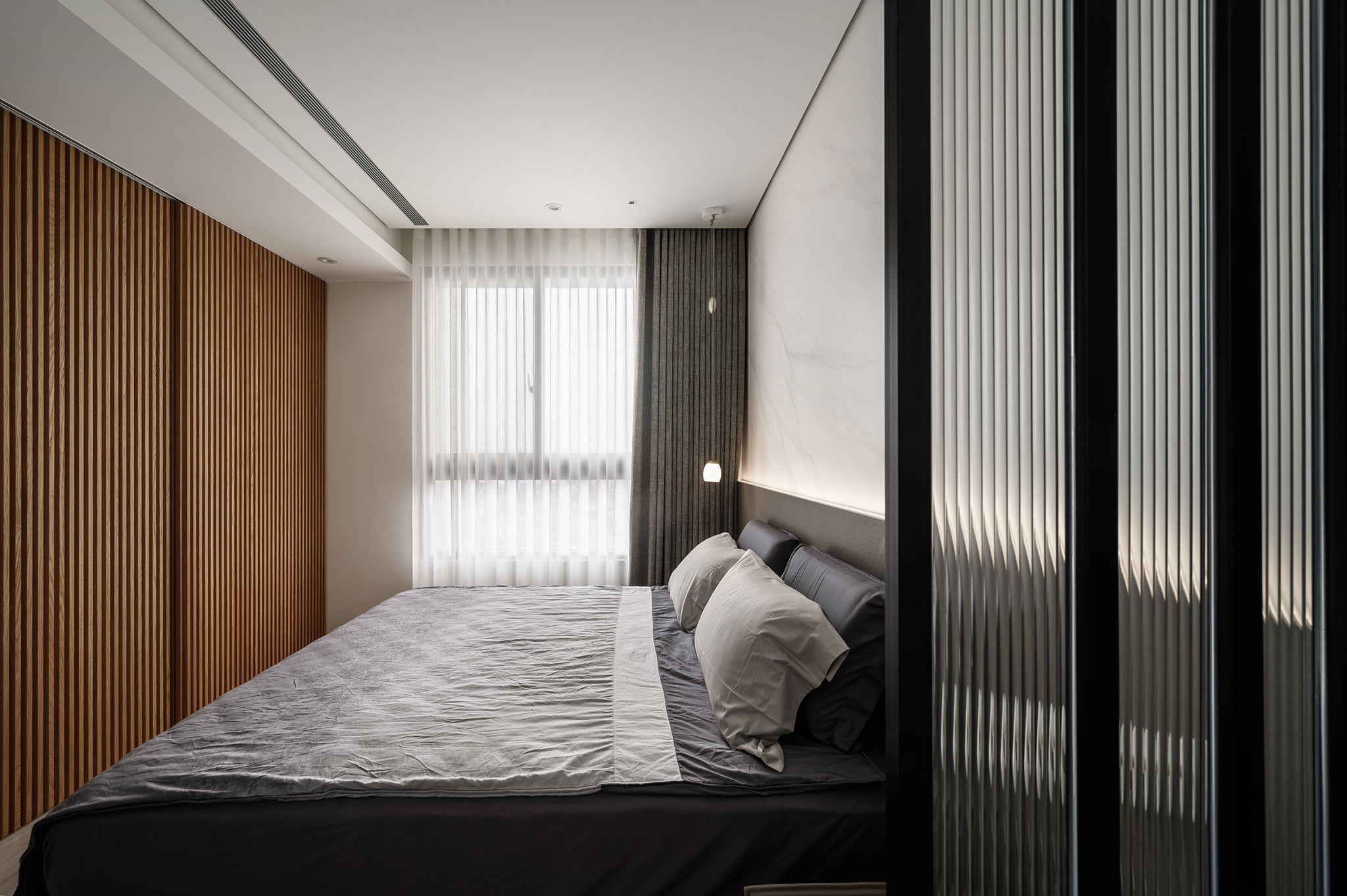 室觉空间创作 | 极简灰白设计，简单又帅气！-10