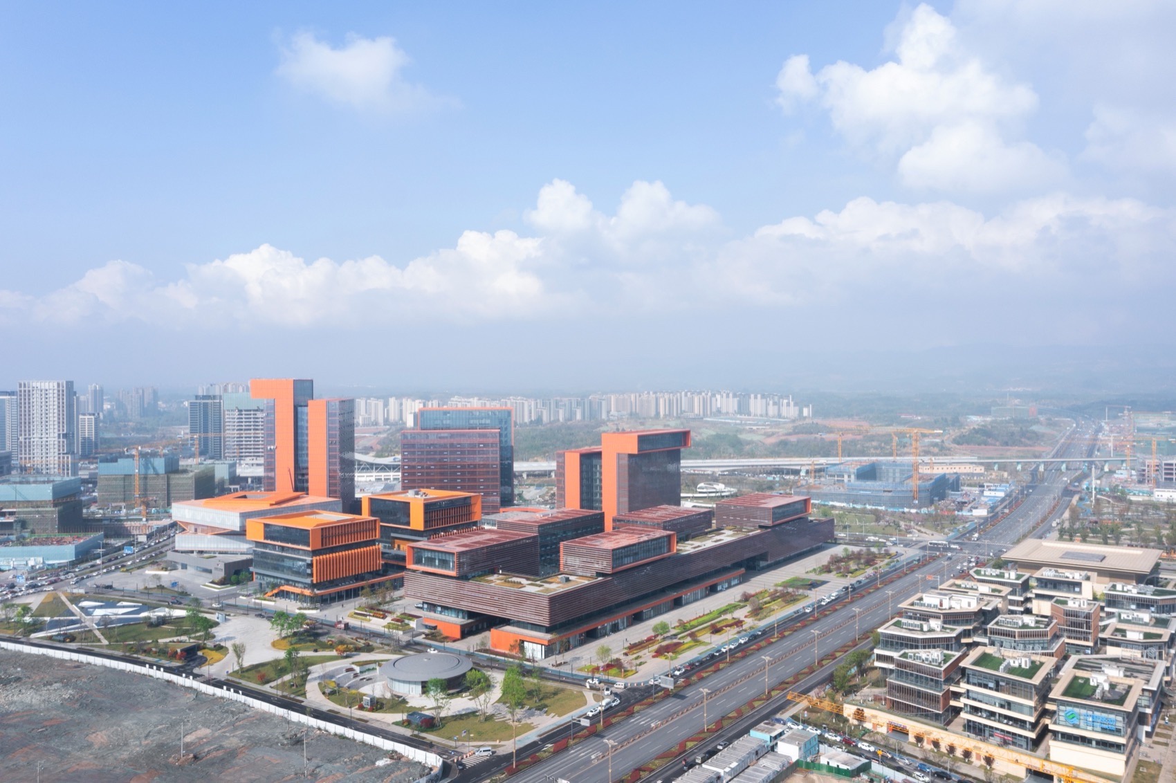 成都金融创新中心项目（一期）丨中国成都丨成都市建筑设计研究院有限公司,法国ATELIERS 234-3