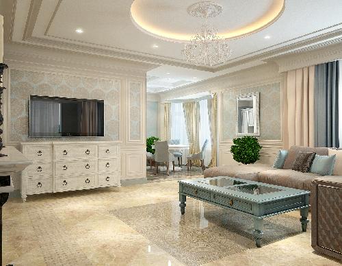 240㎡“Лесная пристань 2”别墅室内设计项目-13