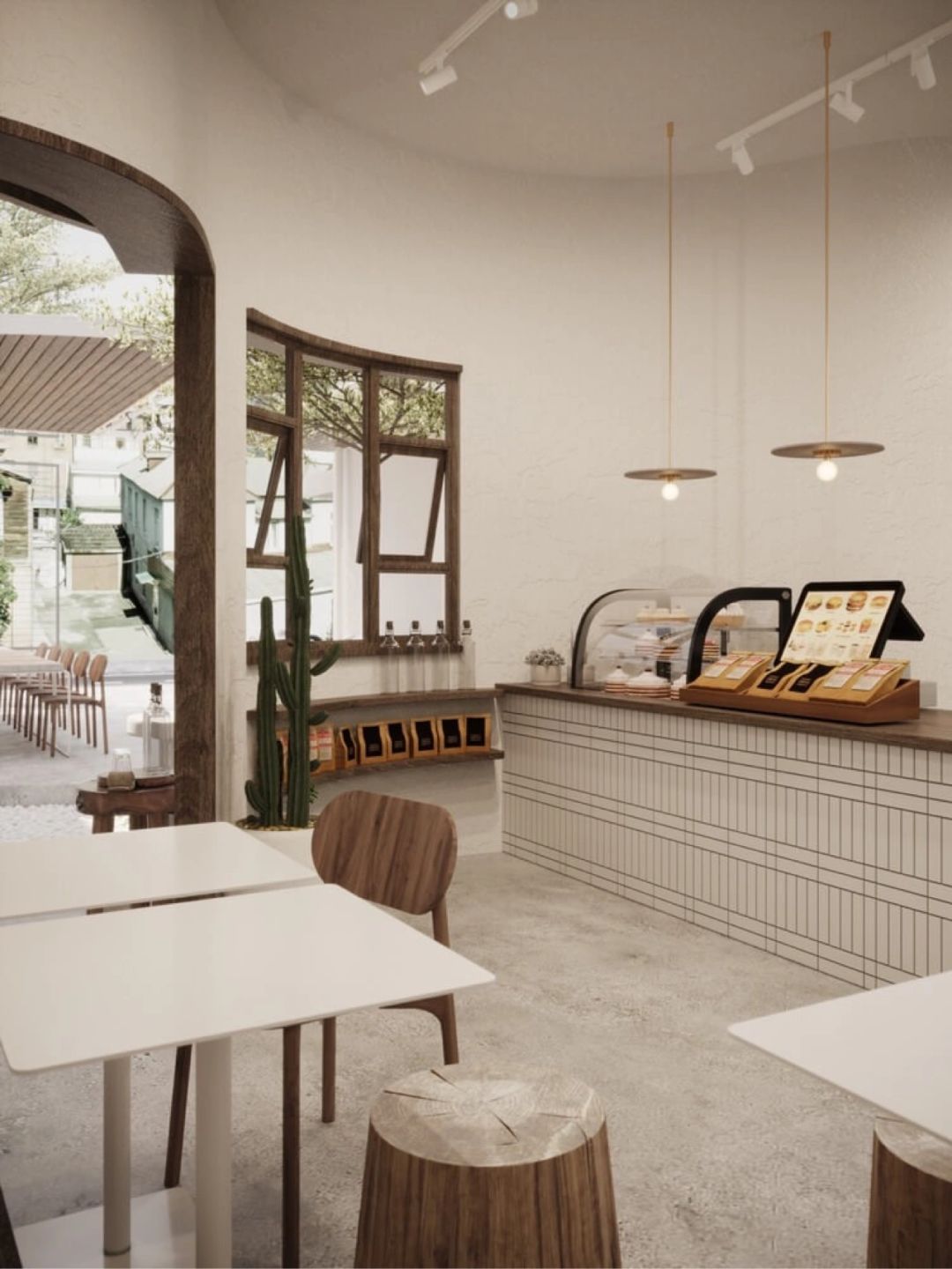 悠闲花园咖啡馆设计-7