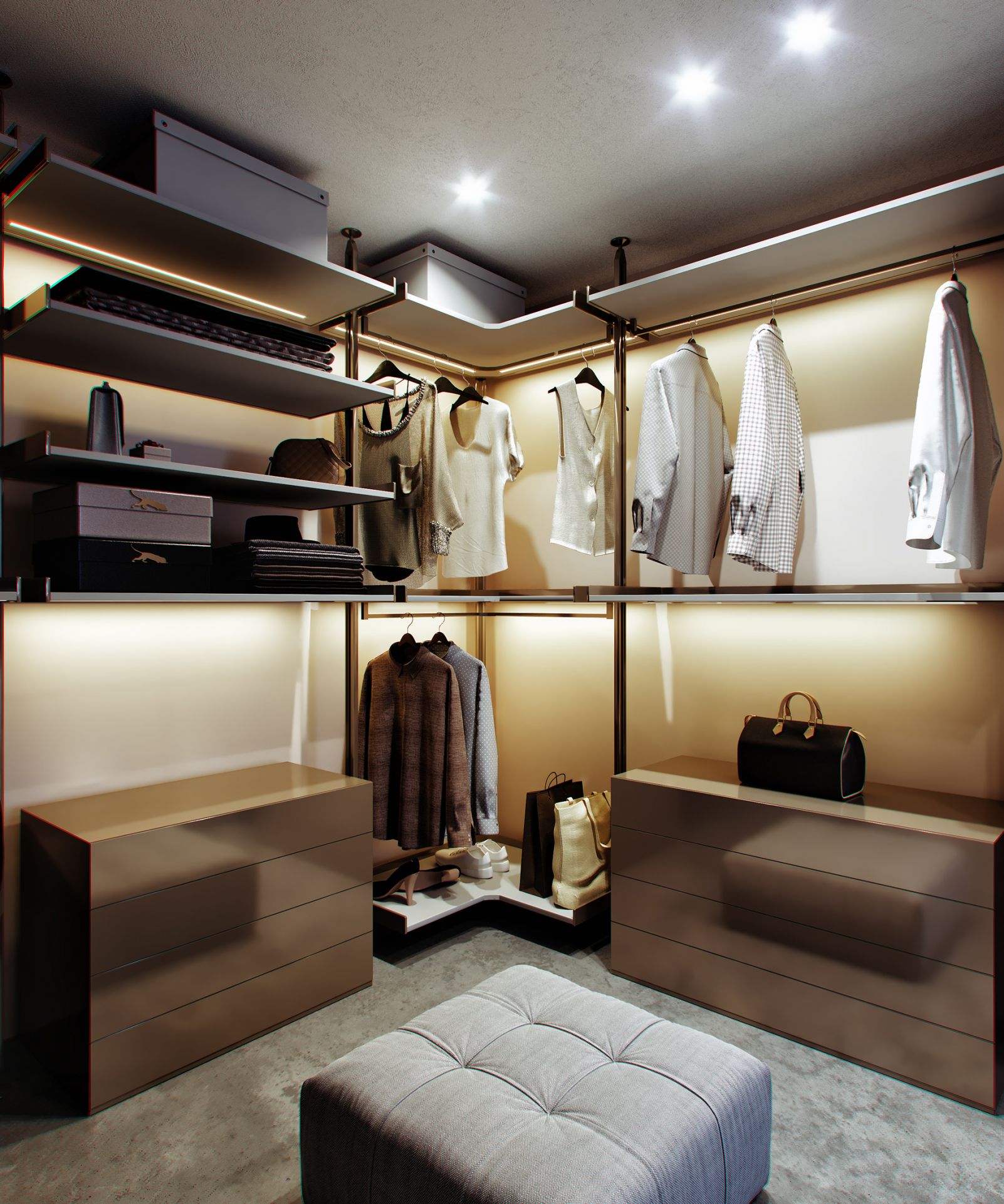 Комфорт сіті · 现代公寓室内设计丨Дизайн  студія Андрія Гординського-18