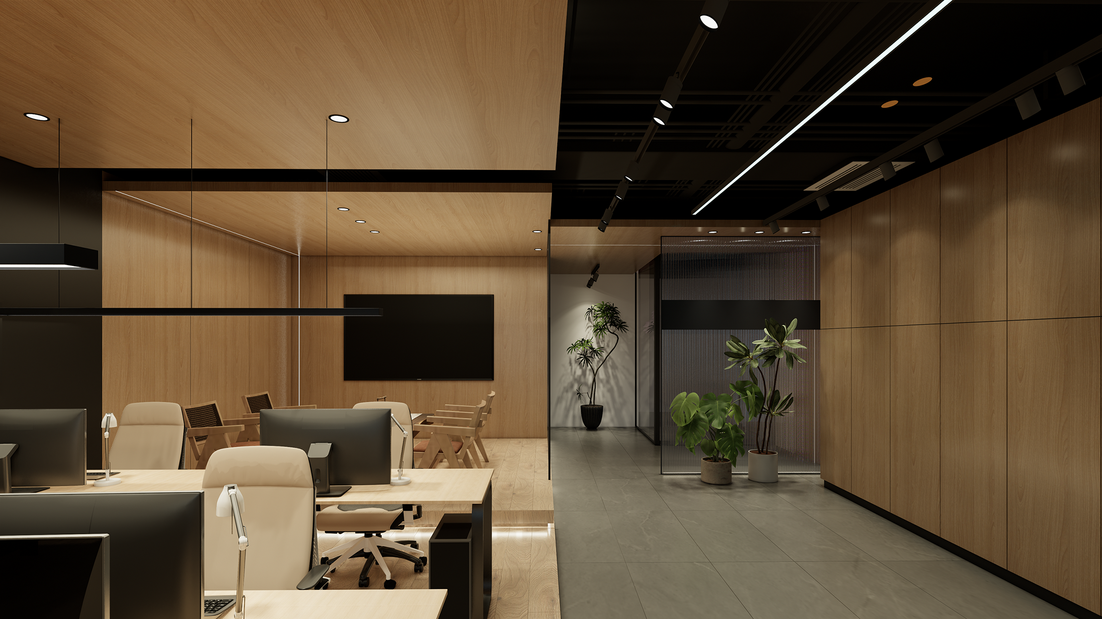 武汉悦江中心路威办公空间设计丨中国和平丨知造设计研究室-26