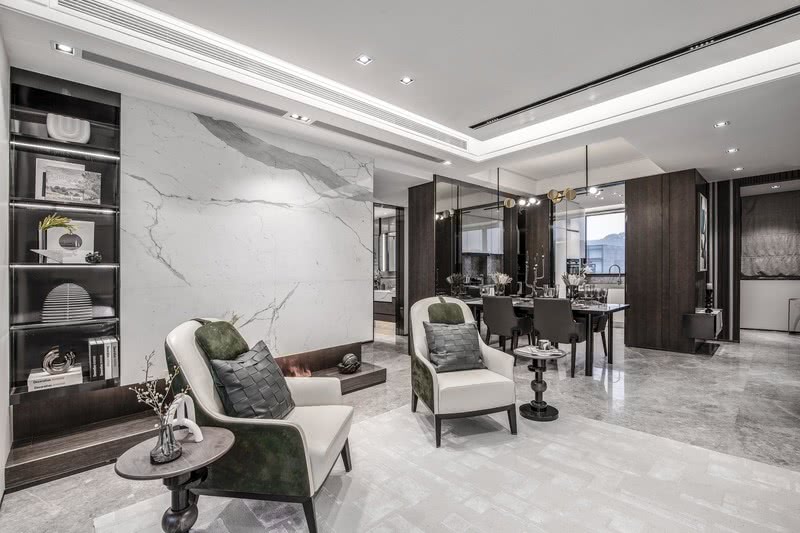 武汉绿城凤起乐鸣叠拼样板房 | 艺术与现代的完美融合-17