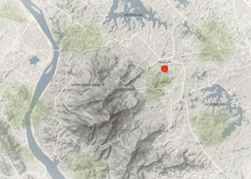 Ba Vì森林中的开放互动生活空间-17