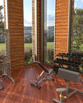 Anastasiya Gushchina丨健身房丨Country Club Remodel