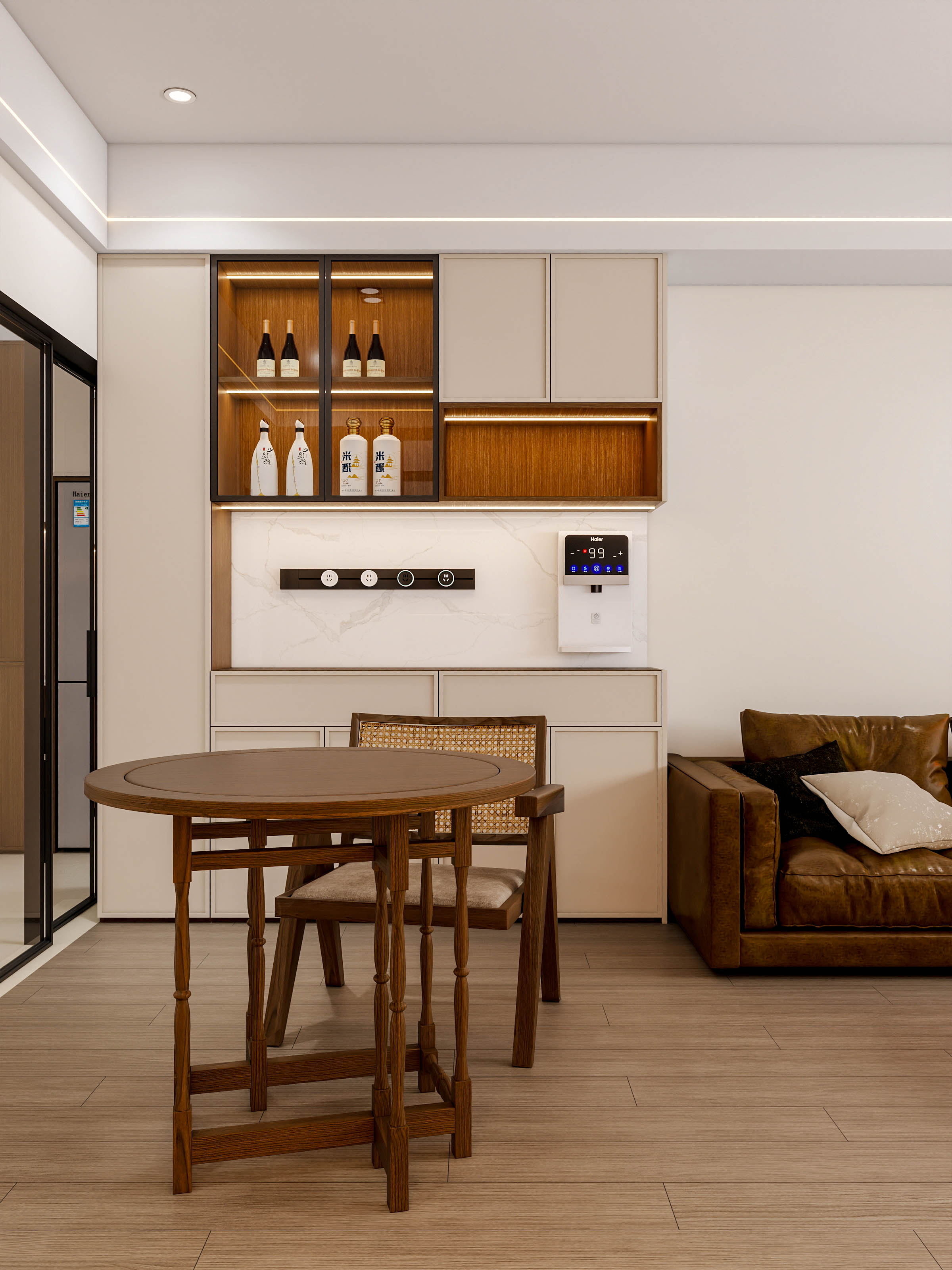 四川成都卓锦城（94平简约中古风两居室）-19