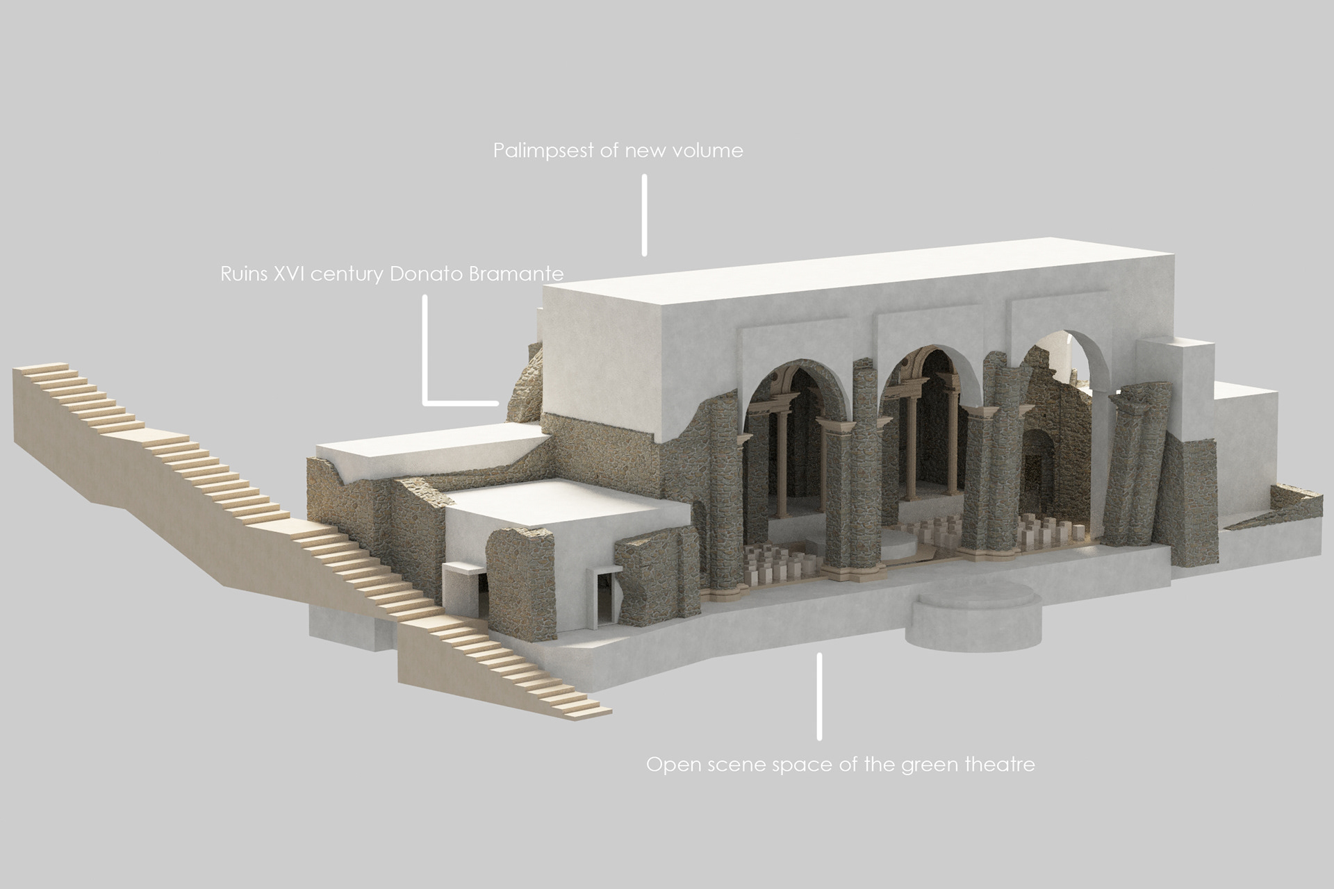 重新利用热那扎诺的宁芙庙丨意大利罗马丨Alena Kokueva,Silviya Al Ubed-55
