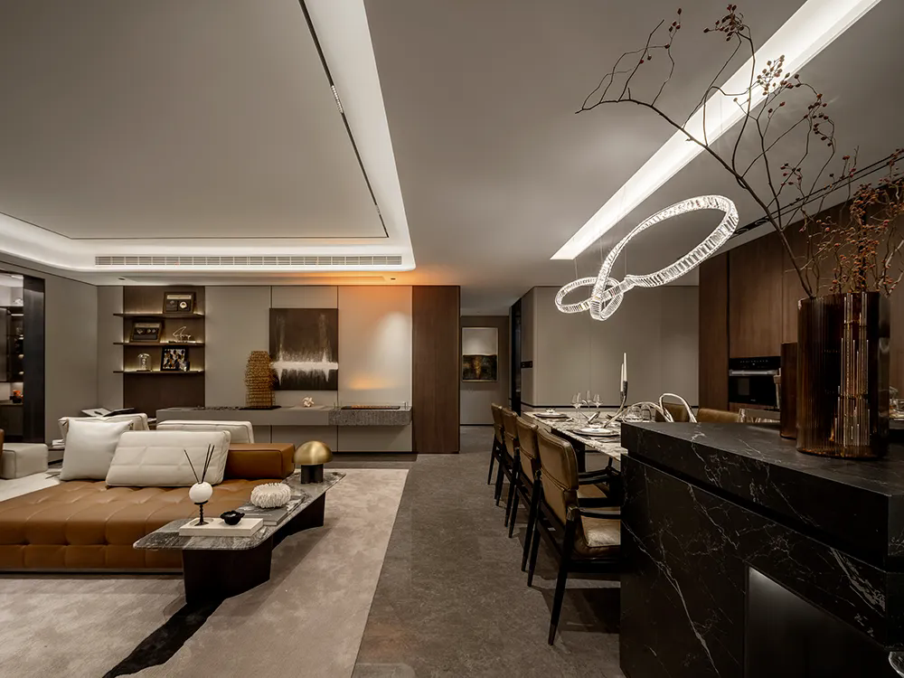 上海220㎡轻奢豪宅，一看就不是普通人家！-29