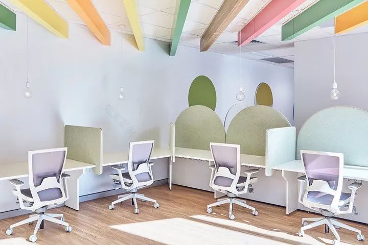 澳大利亚 TBS 慈善总部,彩虹色调打造活力空间-36