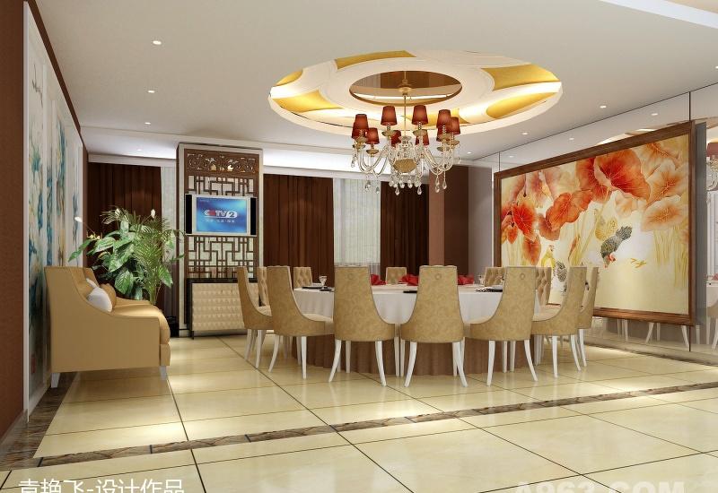 
餐厅设计装饰一体化 -0