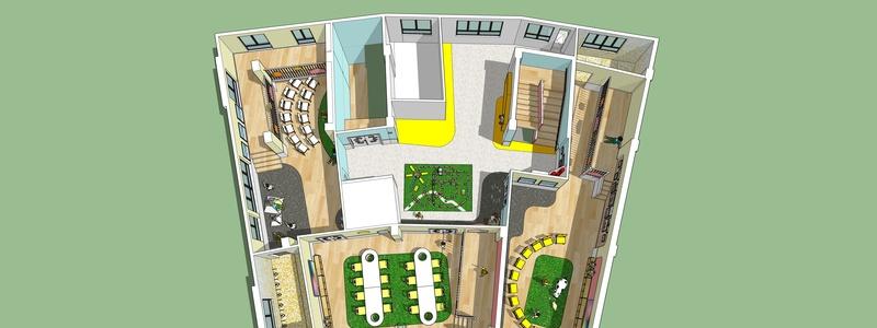 幼儿园设计之美 | 温馨、安全、启发创意-12