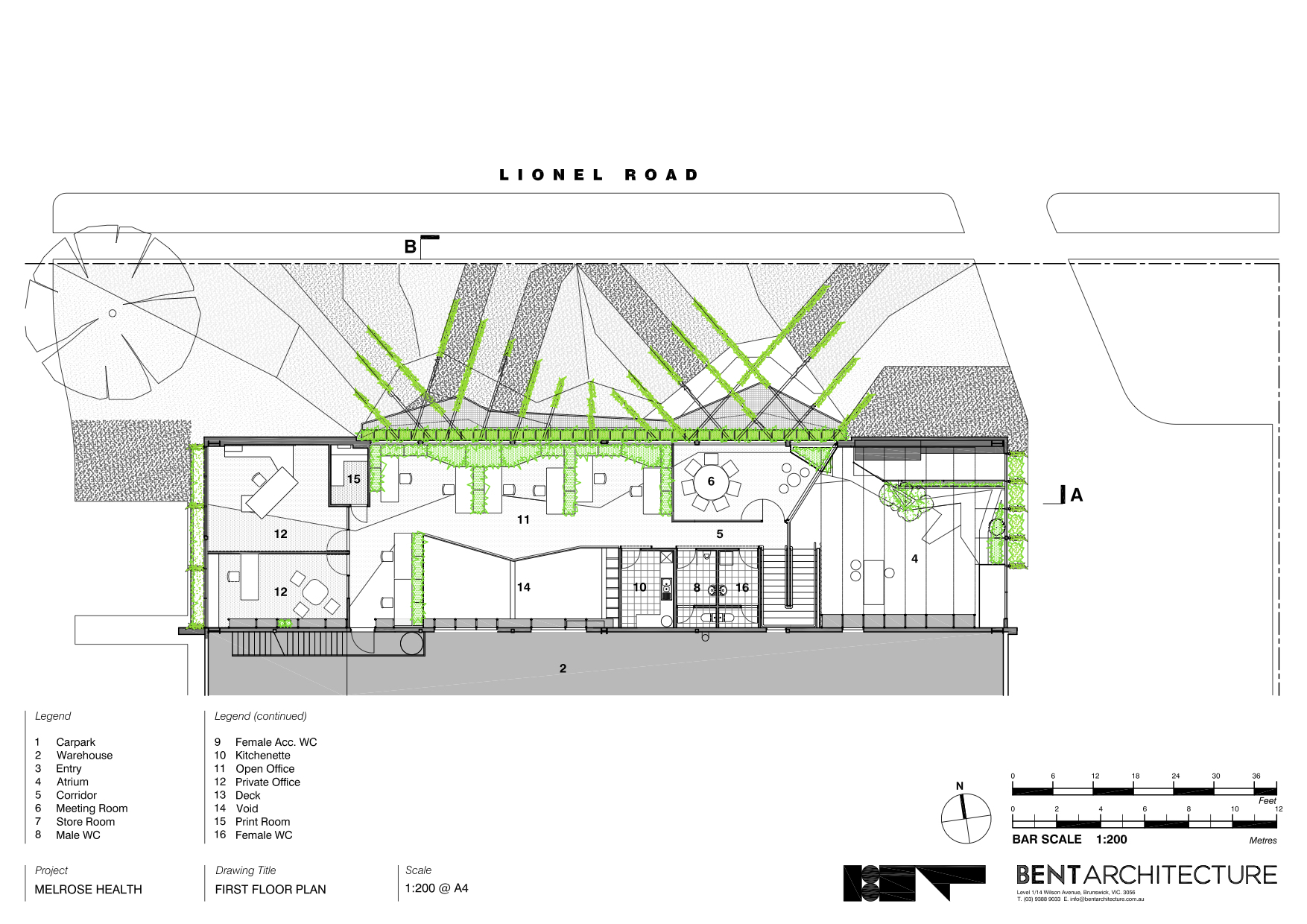 墨尔本 Melrose 健康产品总部，绿色生态办公空间-6