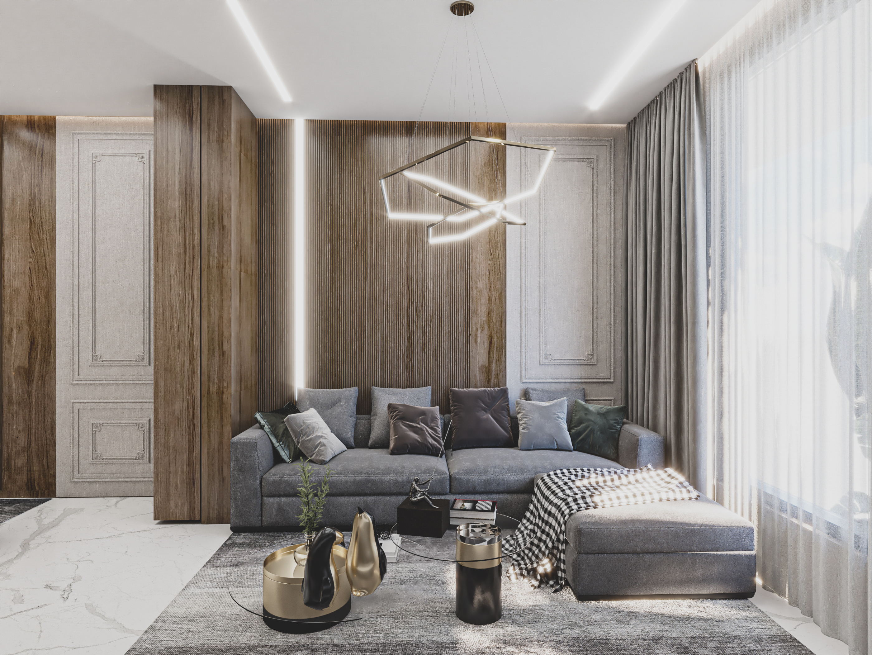 居住空间·室内别墅丨Gamal Eissa-10