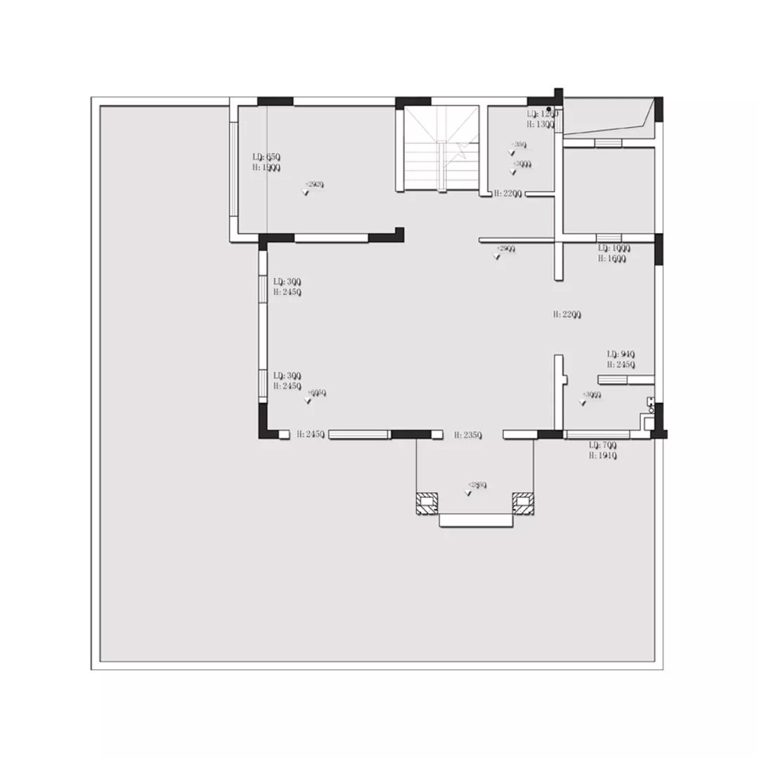 鲁能领秀城 240 平米精致美学私宅，打造自然温馨浪漫二人世界-34