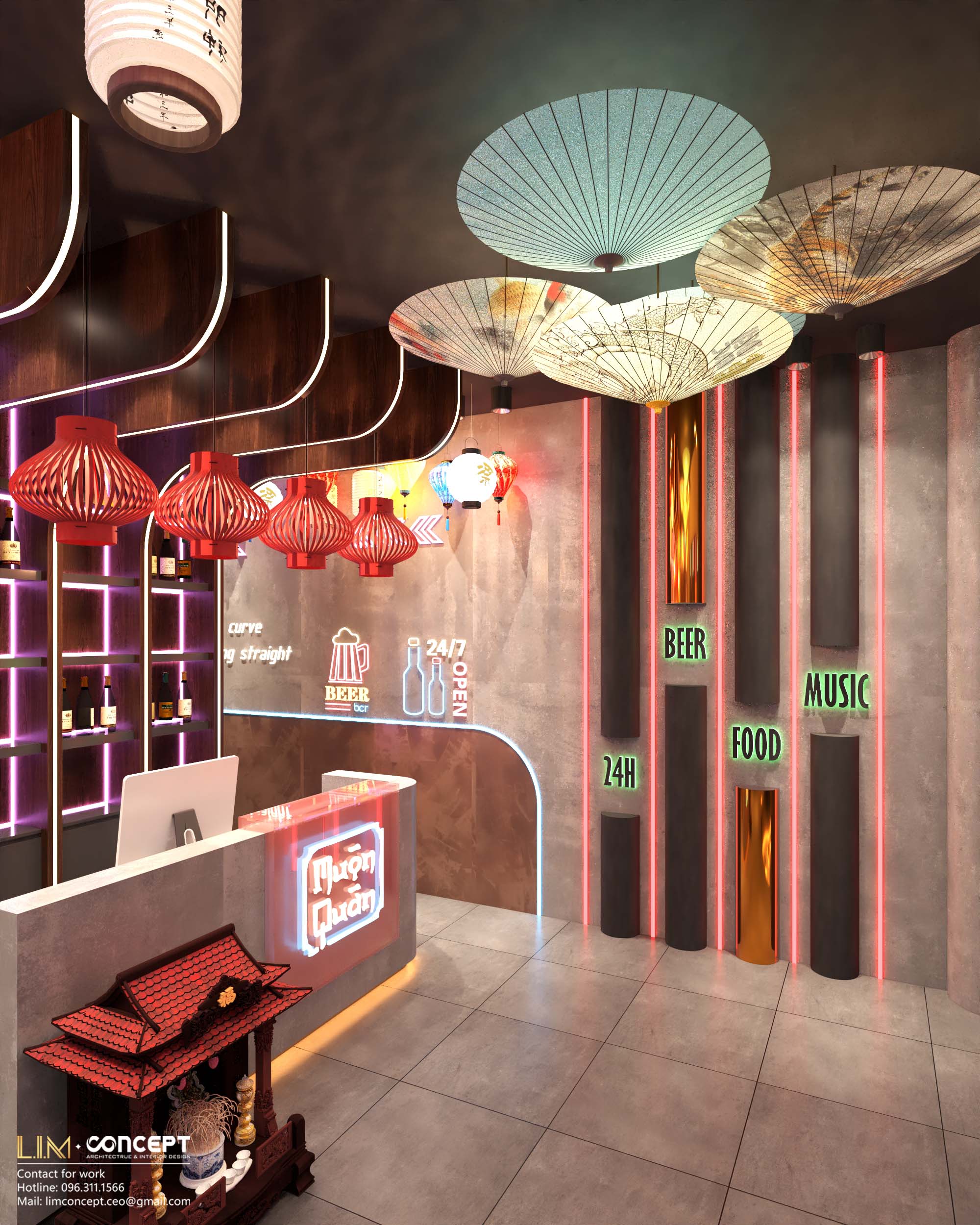 暮泉(由于Muộn Quán可能是人名、地名等特定名称,这里根据拼音大致音译为暮泉,如果有更具体的背景信息,翻译可能会更准确) 丨LIM Concept-23