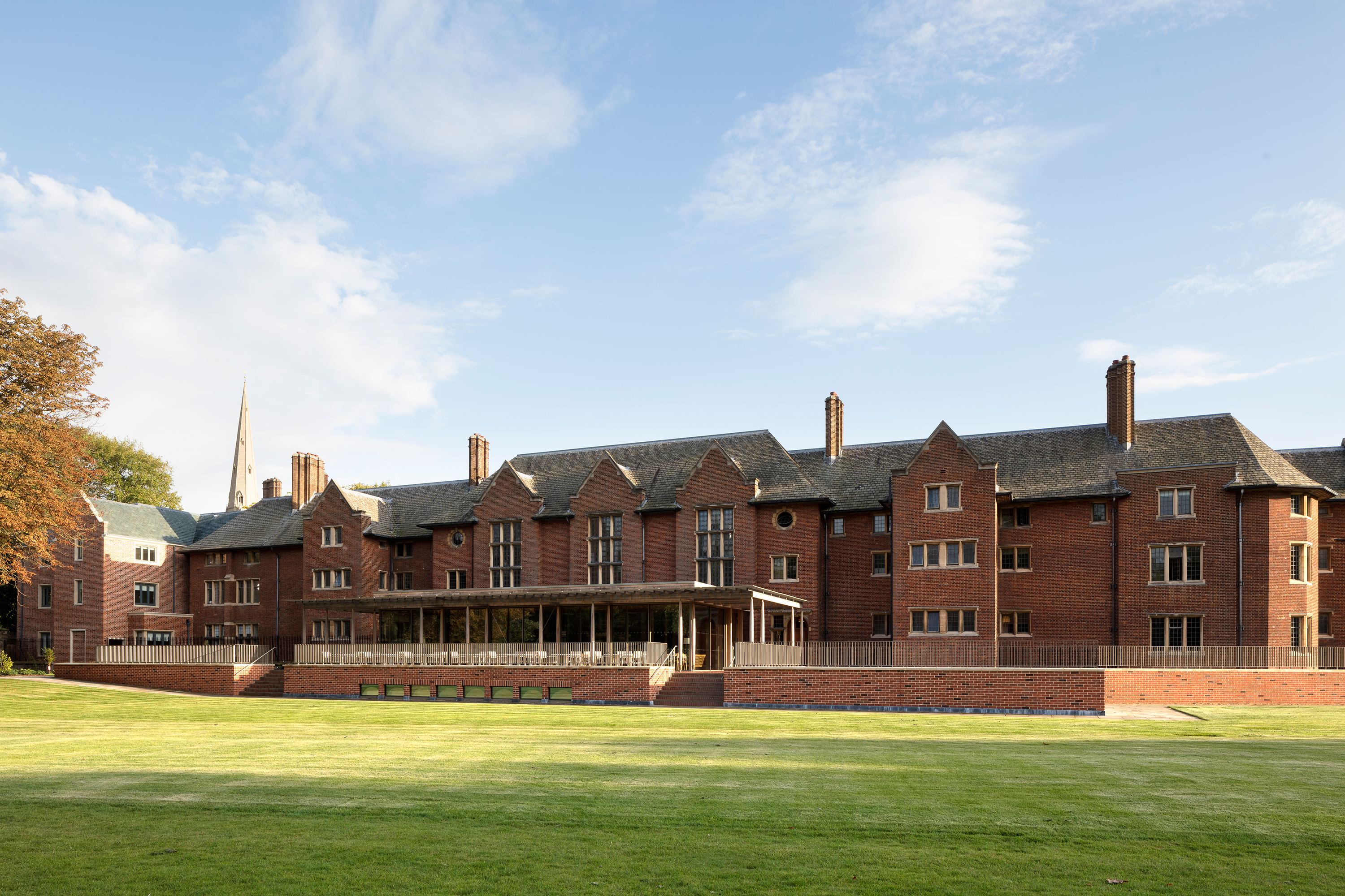 剑桥大学耶稣学院扩建项目丨英国剑桥丨Niall McLaughlin Architects-14