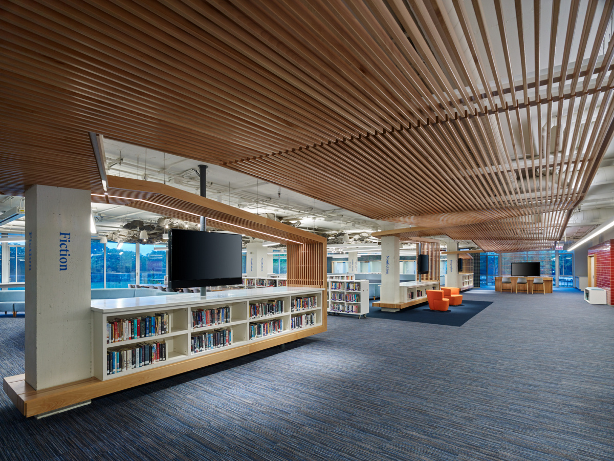 弗朗西斯·W·帕克学校科弗勒家族图书馆-10