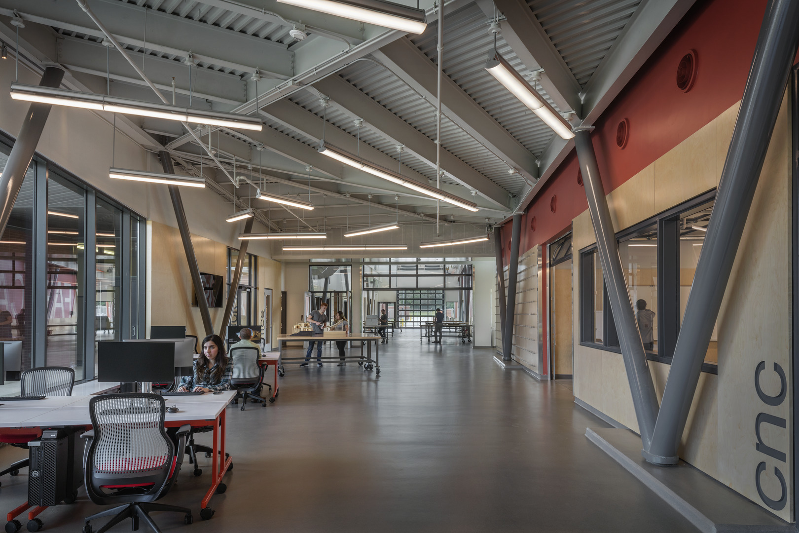 Prairie View A&M University Fabrication Center  / Kirksey Architecture-22